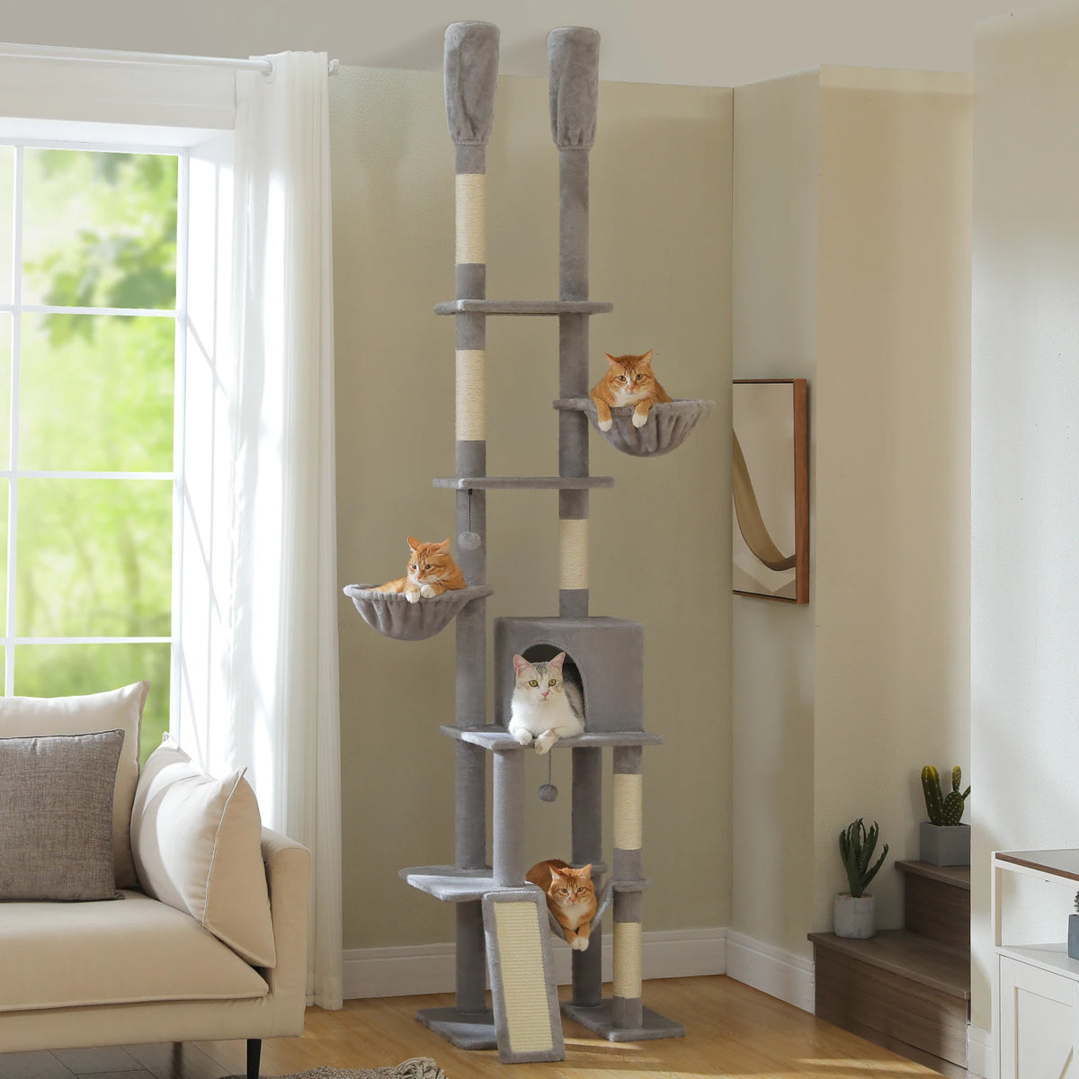 Arbre a chat XXL cactus geant