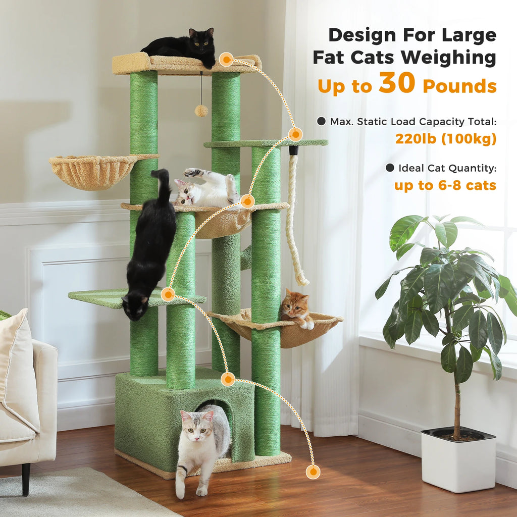 Arbre a chat XXL 170 cm renforce