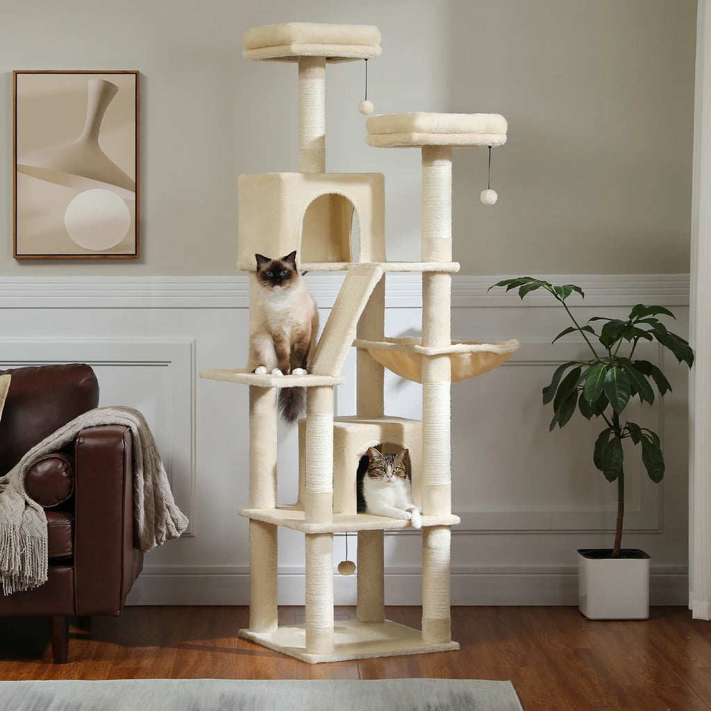 Arbre a chat XXL 180 cm 2 niches