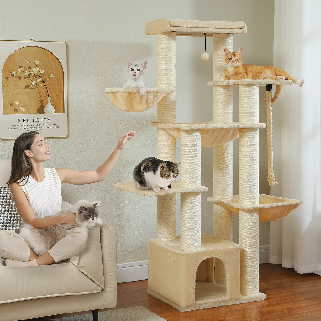 Arbre a chat XXL 170 cm renforce