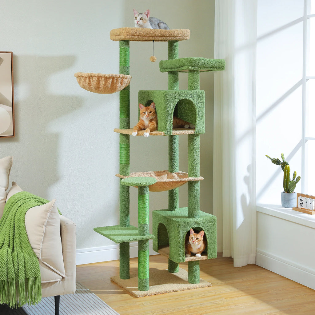 Arbre a chat XXL 175 cm 2 hamacs