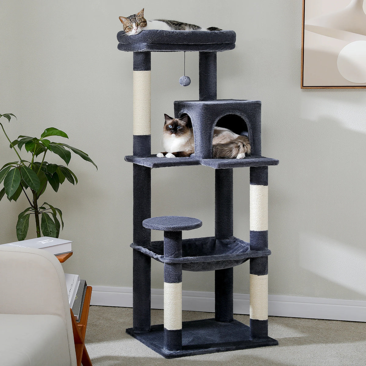 Grand arbre a chat 143 cm