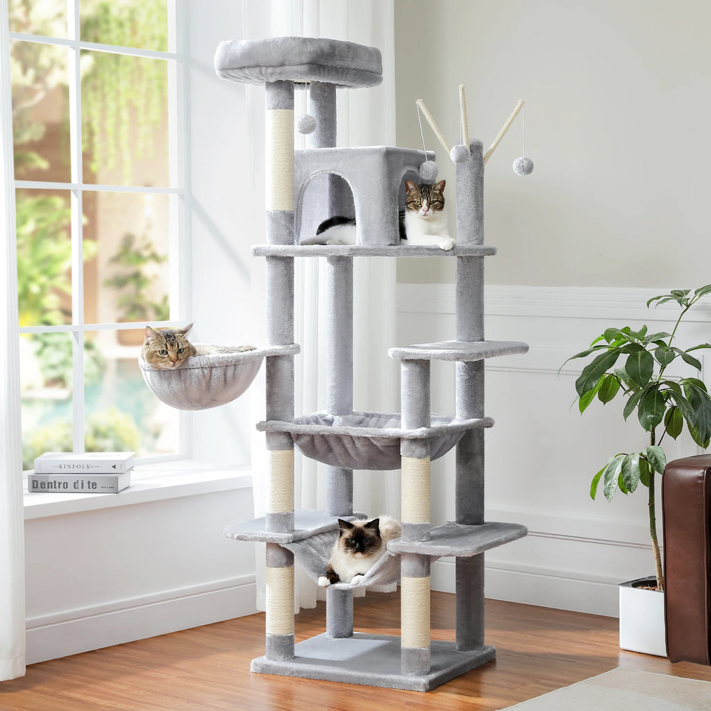 Arbre a chat XXL 180 cm 2 niches